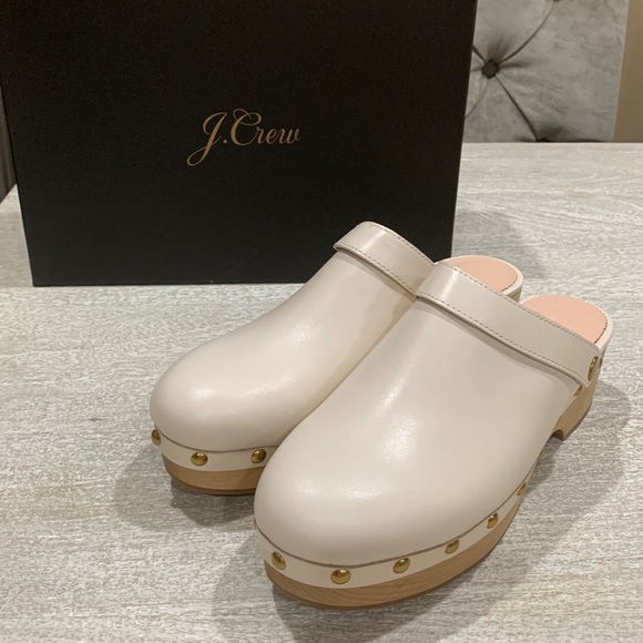 J. Crew Shoes - J Crew Convertible Leather Clogs